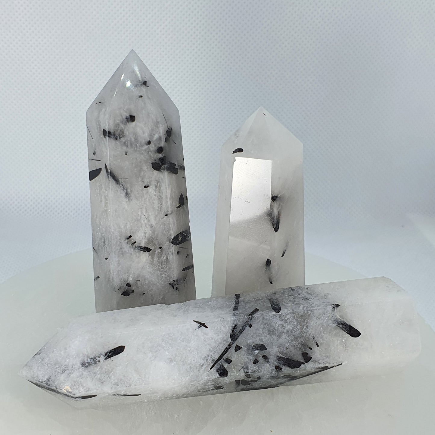 Crystals - Tourmalinated Quartz Generators/Points