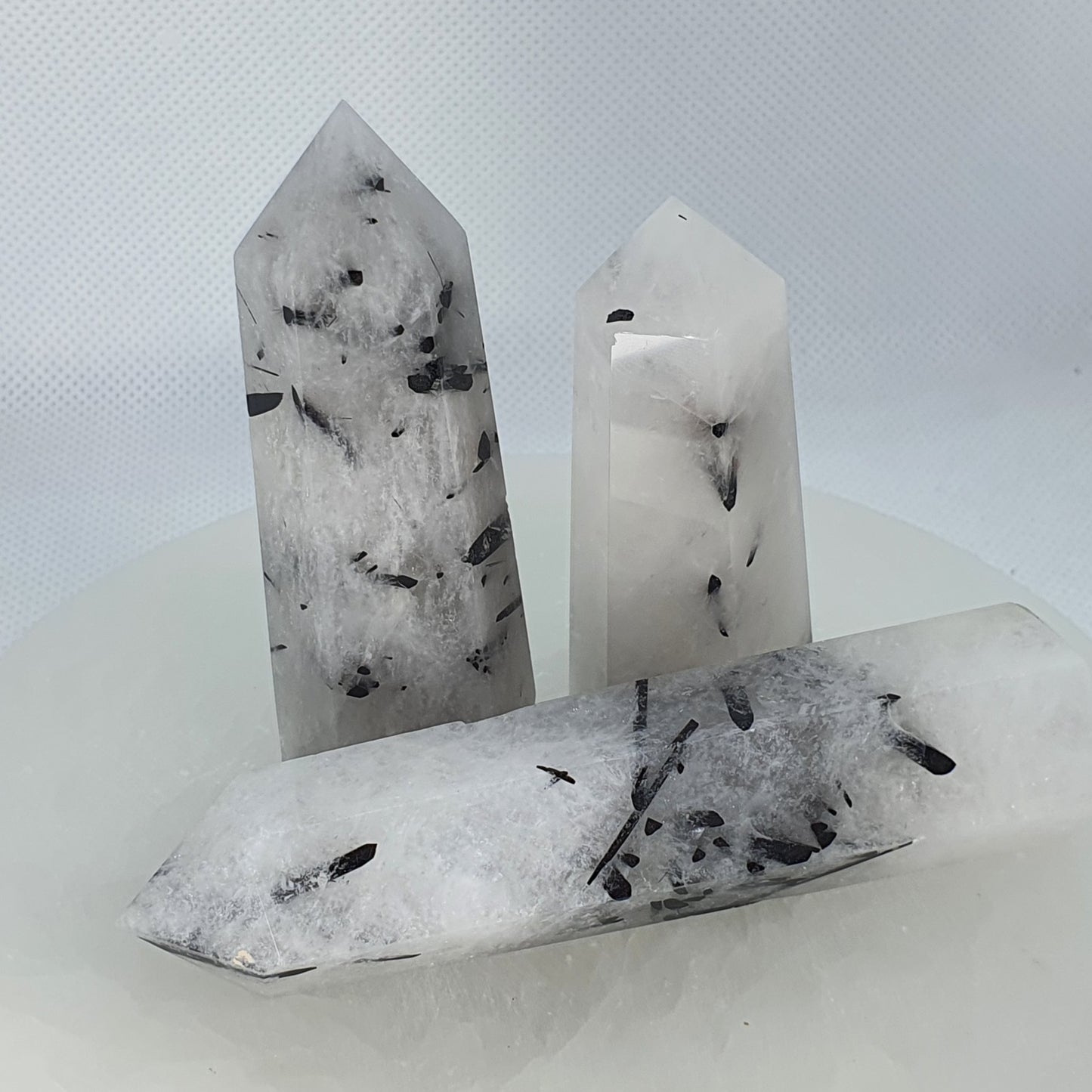 Crystals - Tourmalinated Quartz Generators/Points