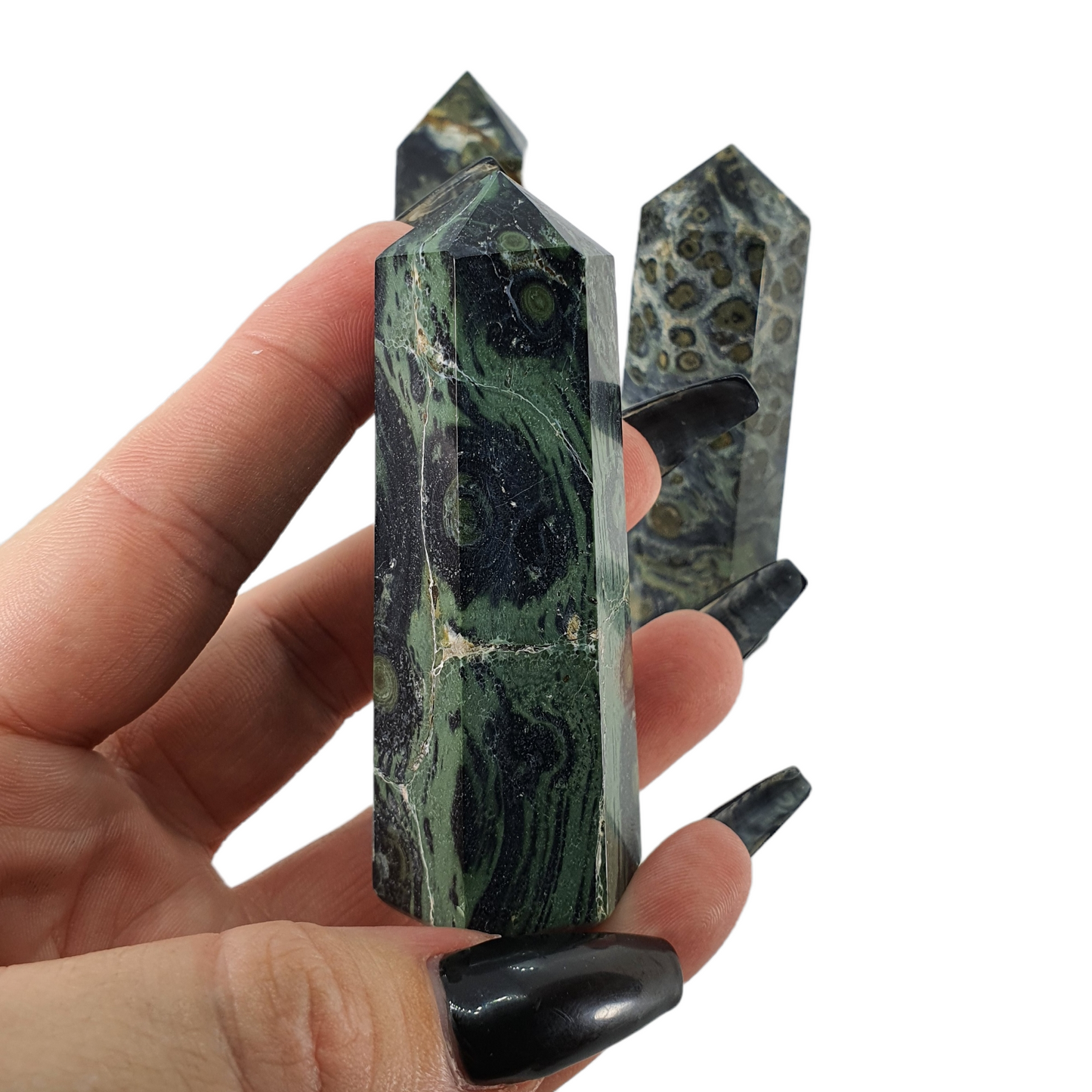 Crystals - Kambaba Jasper Generators/Points