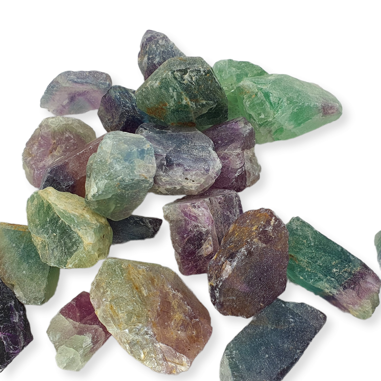 Crystals - Fluorite (Rainbow) Rough Stone - (Small)