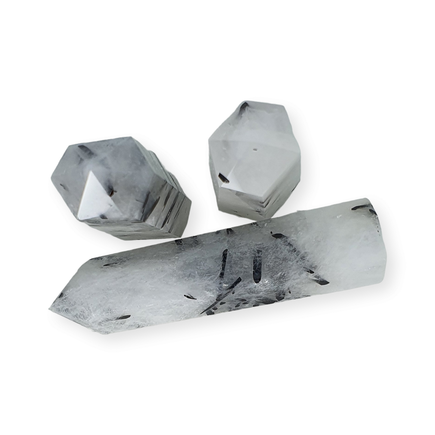 Crystals - Tourmalinated Quartz Generators/Points