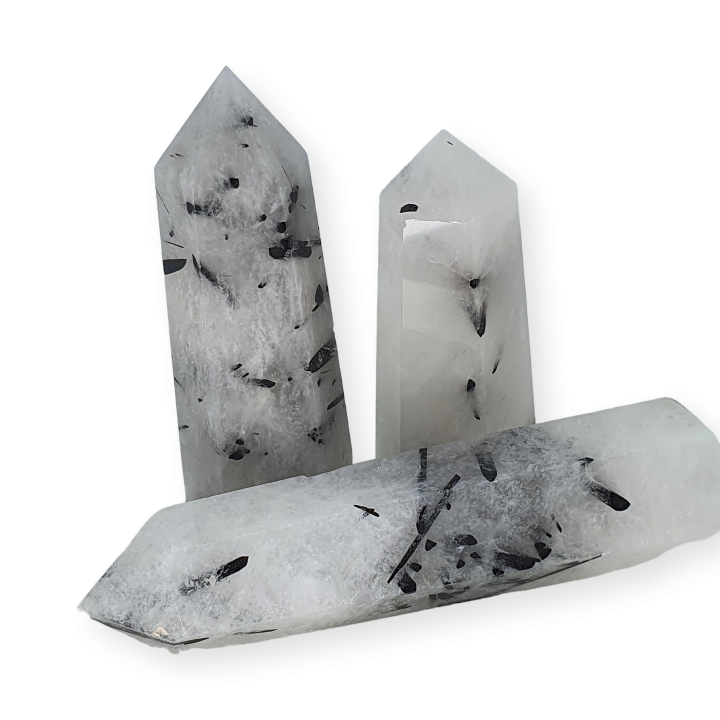 Crystals - Tourmalinated Quartz Generators/Points