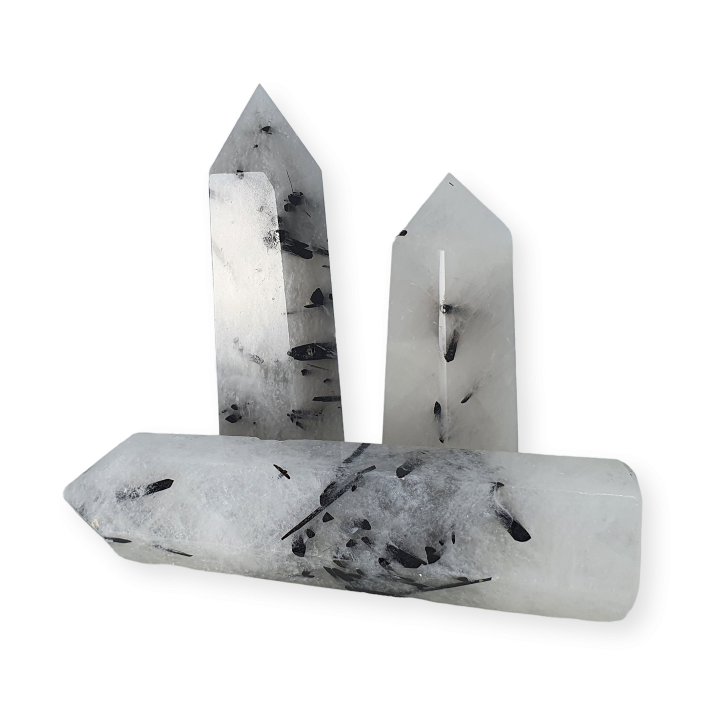 Crystals - Tourmalinated Quartz Generators/Points