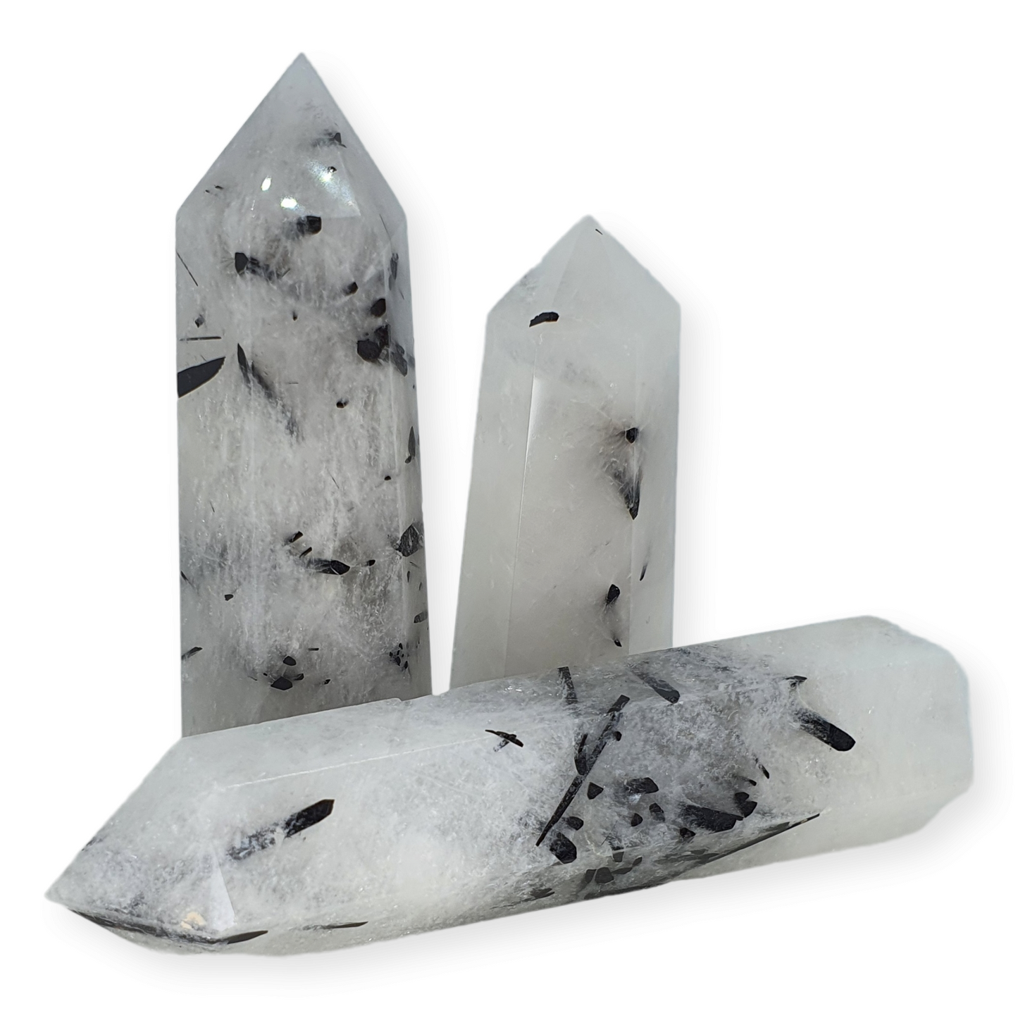 Crystals - Tourmalinated Quartz Generators/Points