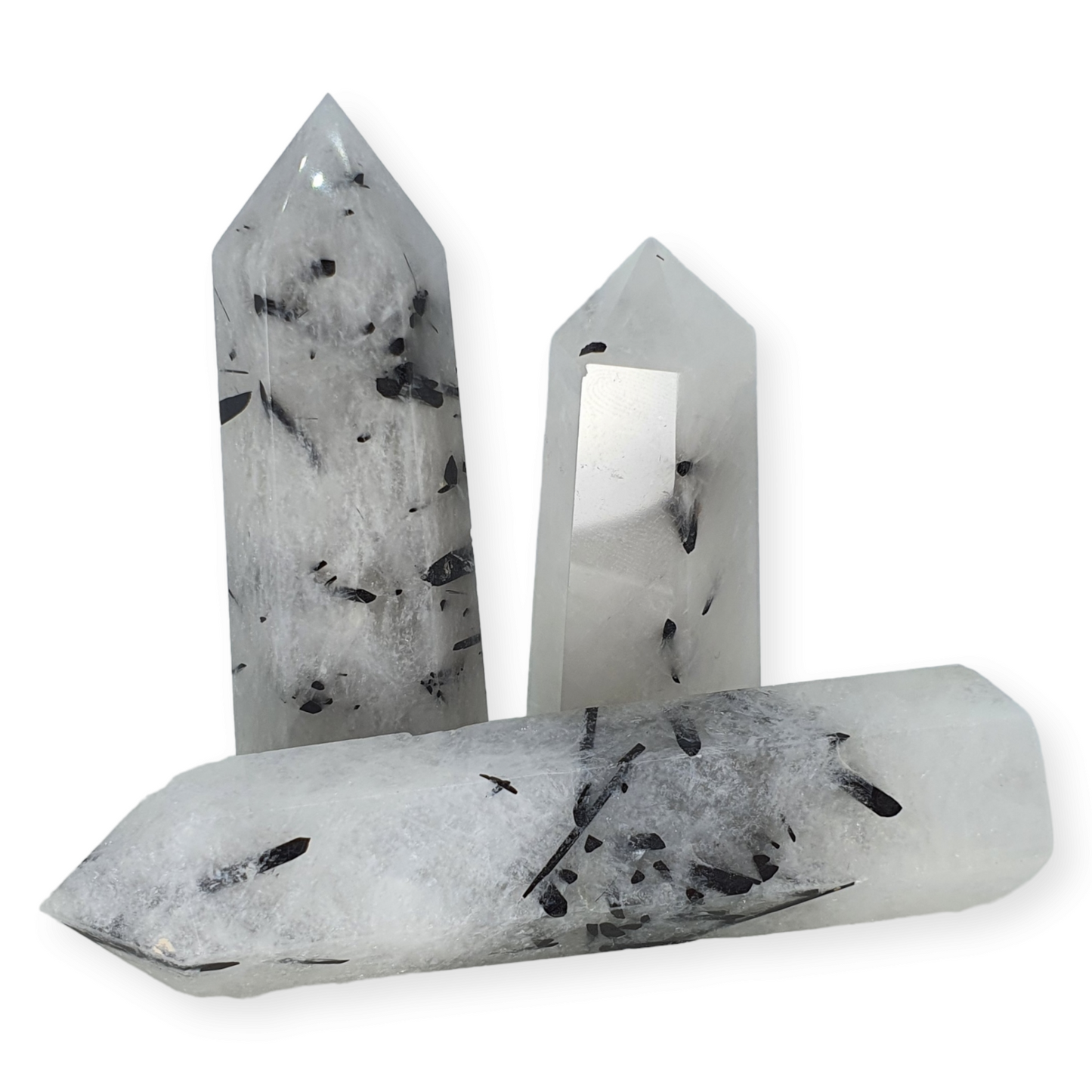 Crystals - Tourmalinated Quartz Generators/Points