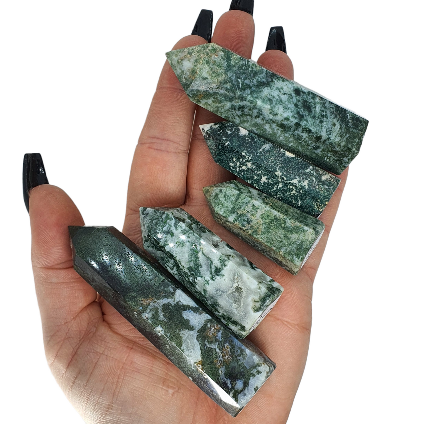 Crystals - Moss Agate Generators/Points