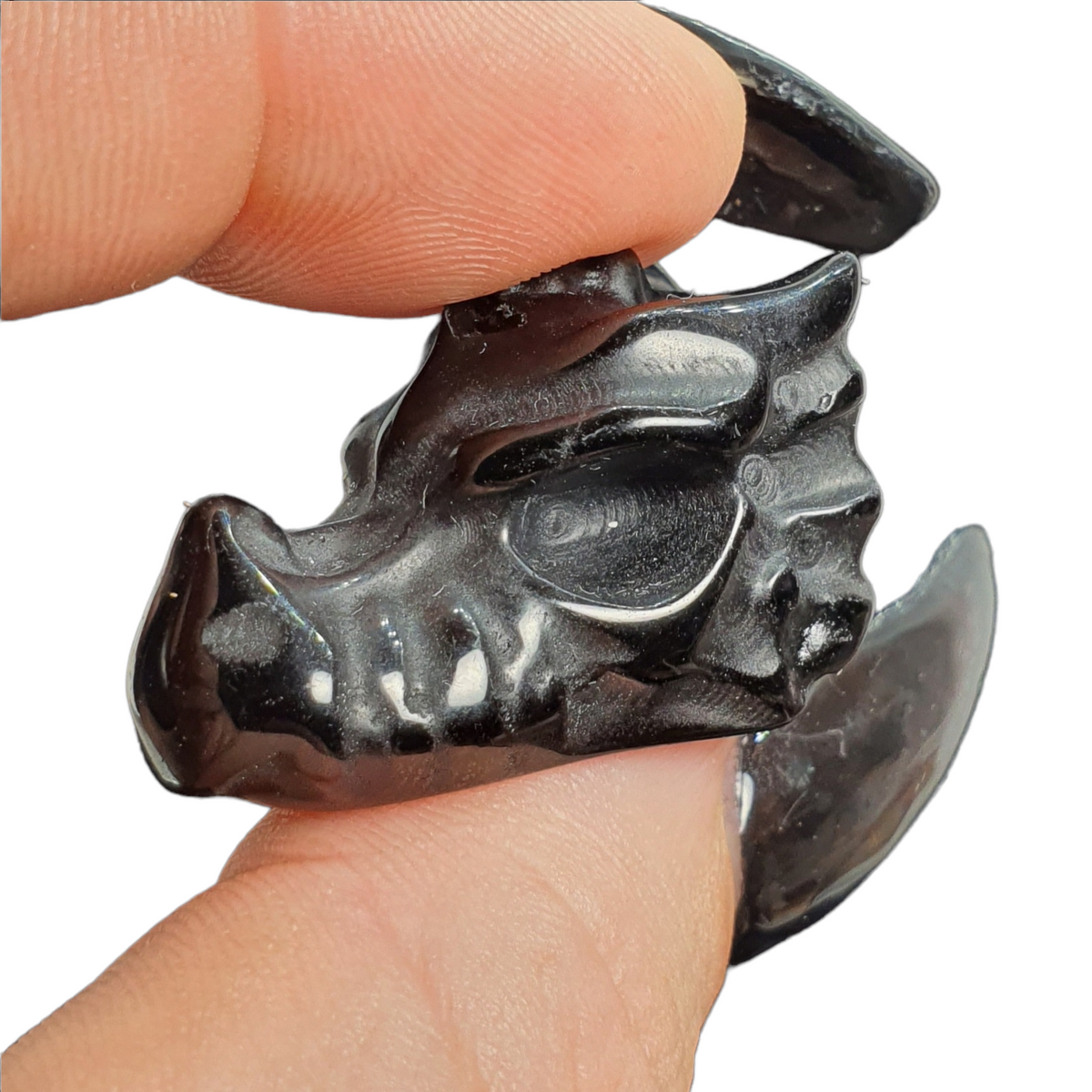Crystals - Dragon Head Carvings