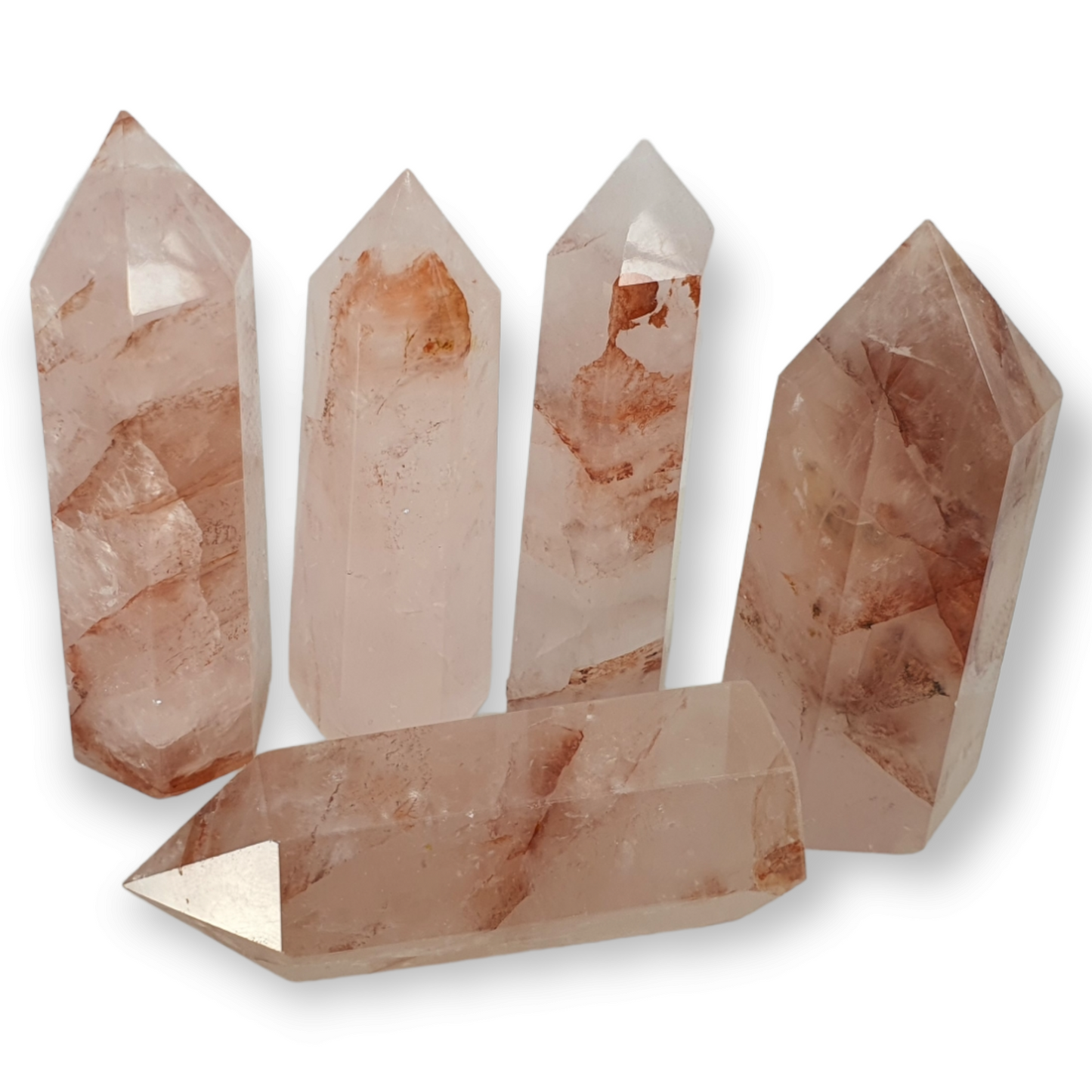 Crystals - Hematoid/Fire Quartz Generators/Points