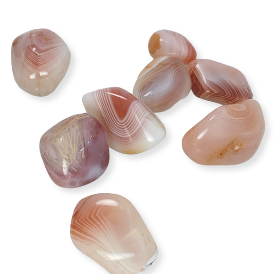 Crystals - Agate (Apricot) Tumbled Stone