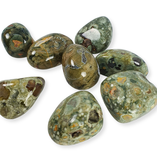 Crystals - Jasper (Rainforest) Tumbled Stone