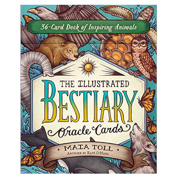 The Illustrated Bestiary Oracle Cards – Cats Live Here